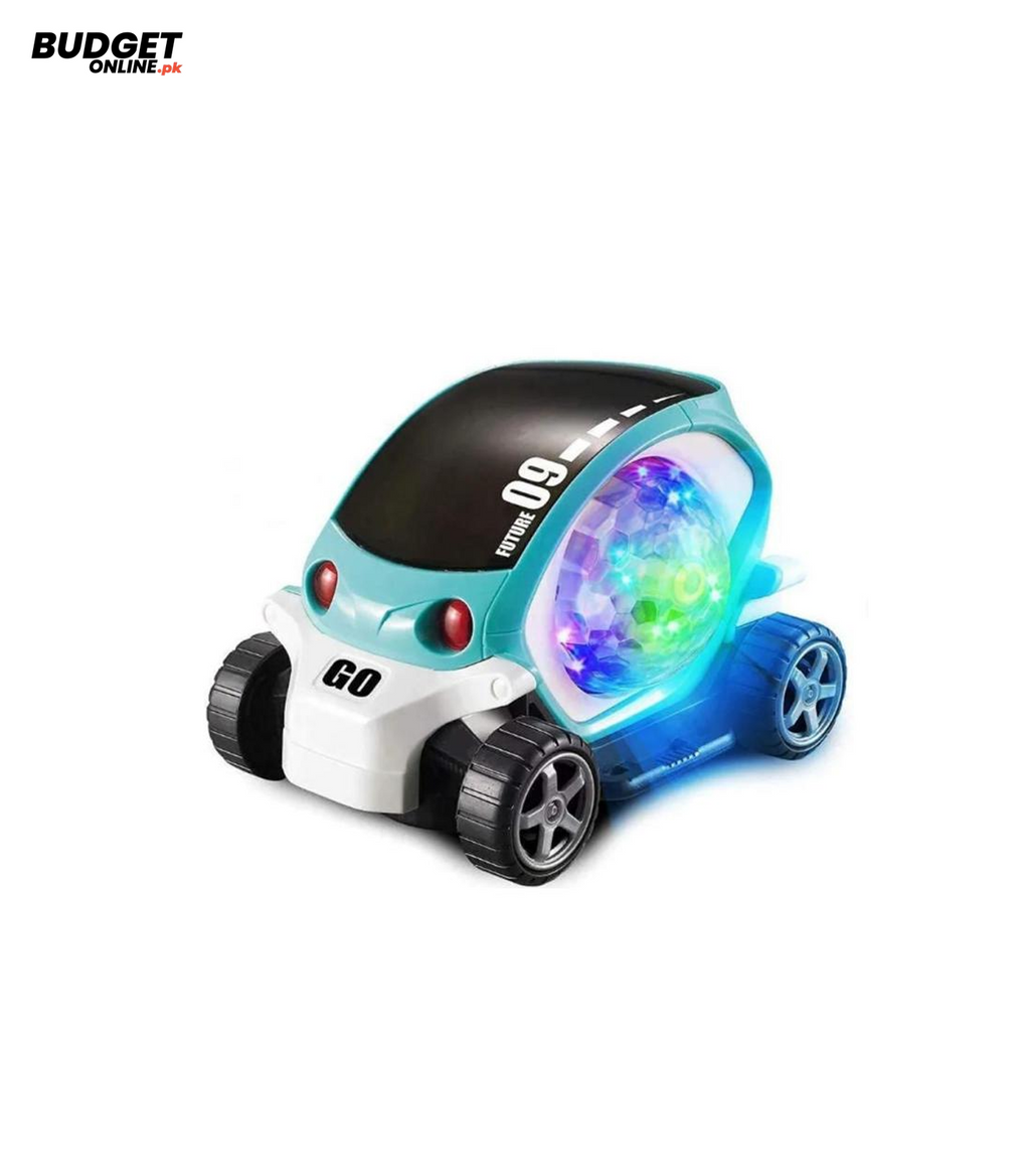 Musical Concept Car With Projection Lights