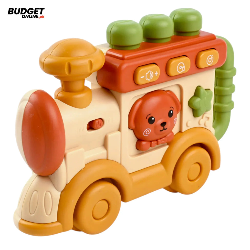 Musical Puzzle Train Toy