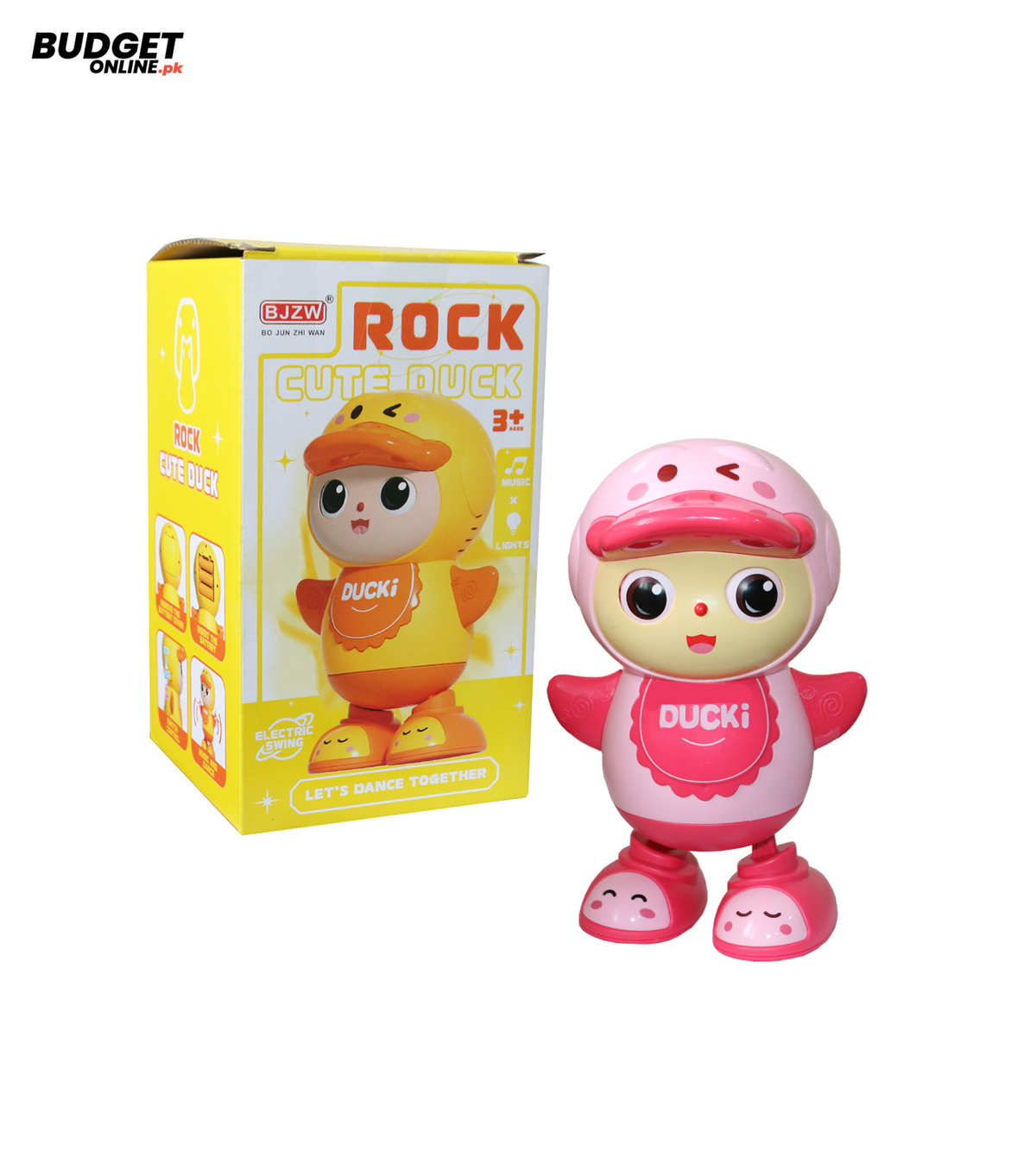 Musical Dancing Duck Toy With Lights
