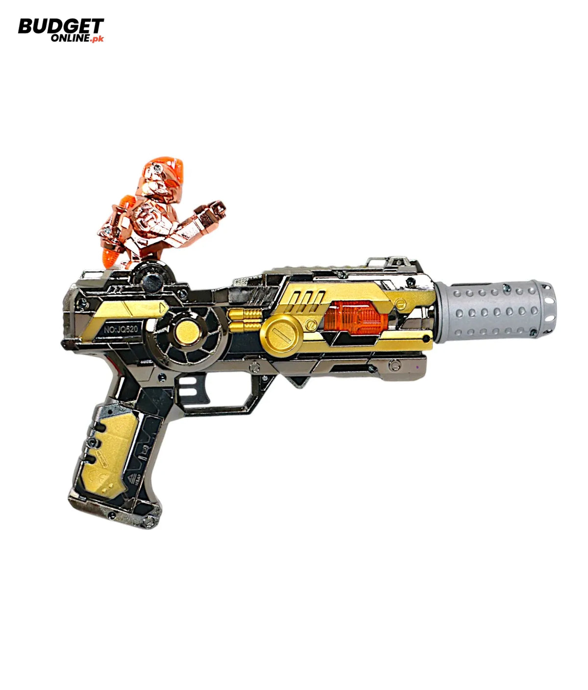 Electronic Toy Gun With Spray, Sound And Light