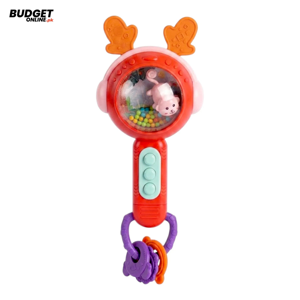 Musical Fawn Rattle With Lights
