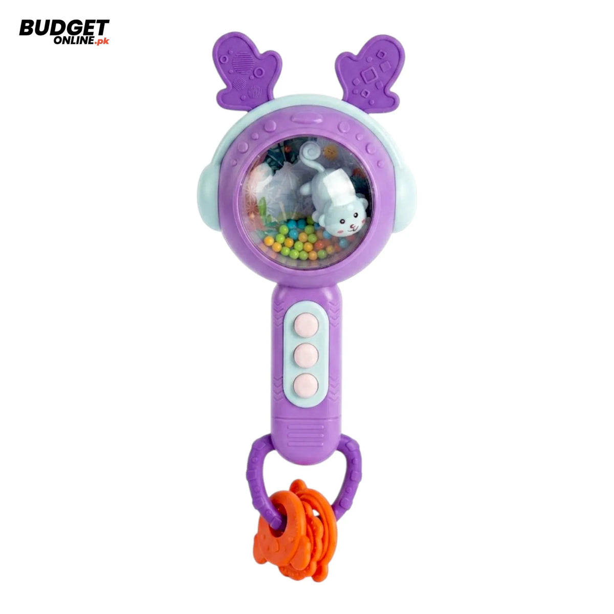Musical Fawn Rattle With Lights