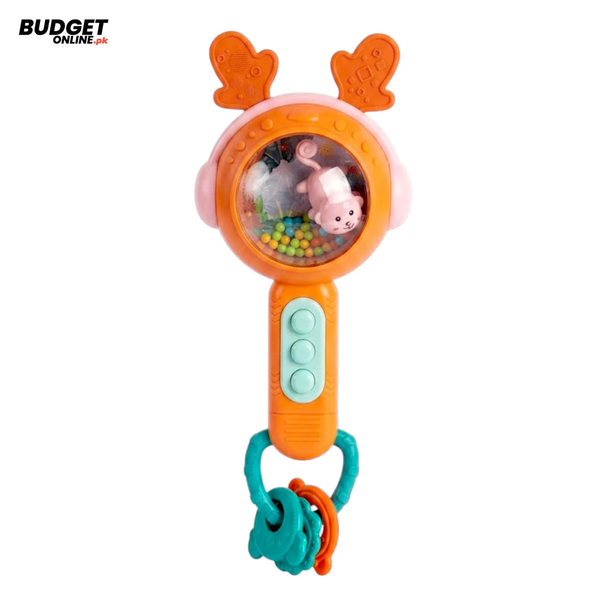 Musical Fawn Rattle With Lights