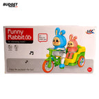 Musical Rabbit Tricycle Toy