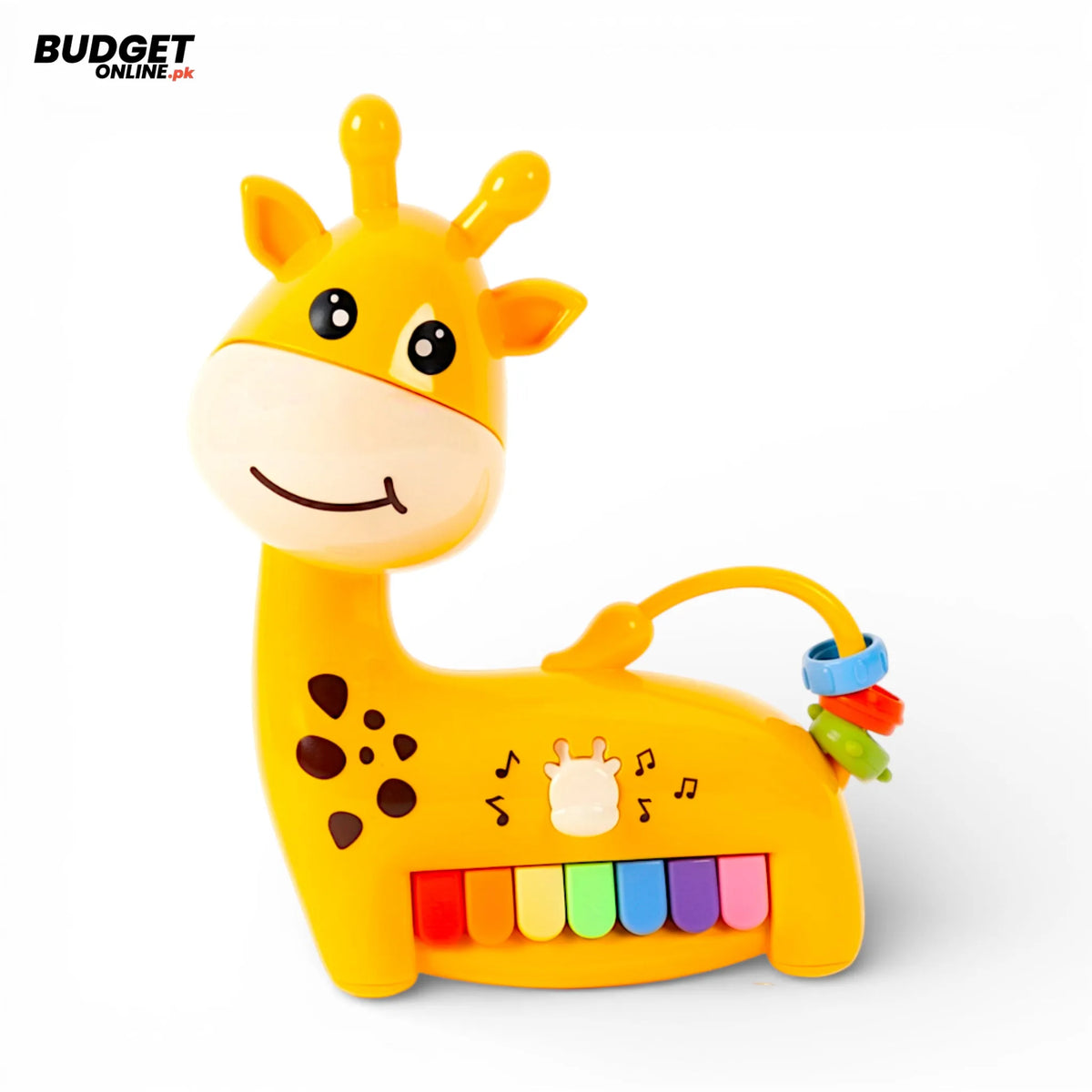 Musical Giraffe Piano Toy With Lights