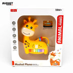 Musical Giraffe Piano Toy With Lights
