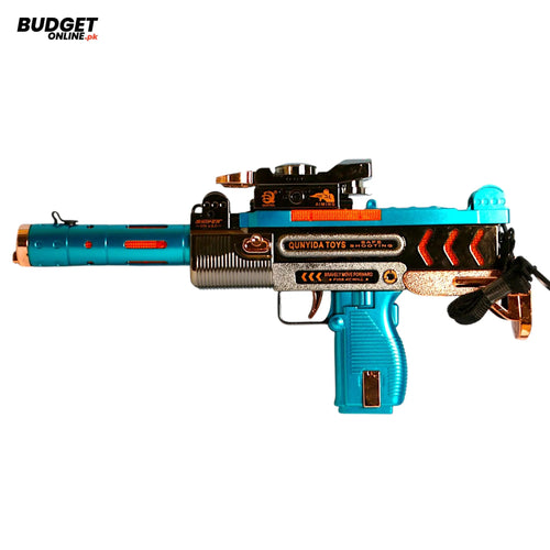 13-Inch Musical Toy Gun With Lights And Smoke