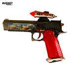 Musical Light-Up Toy Gun 9-Inch