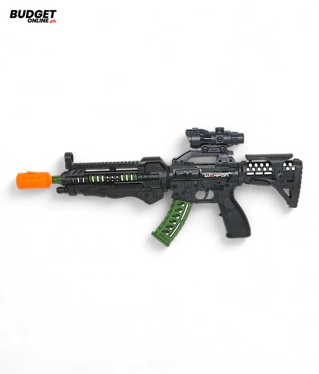 Light-Up Musical Spray Toy Gun
