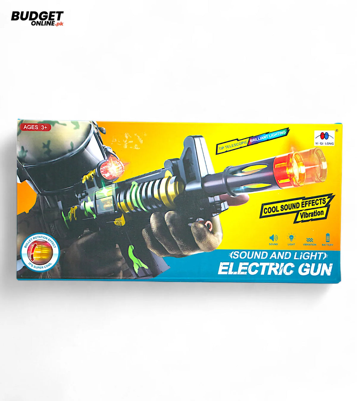 Musical Toy Gun With Sound Effects And Vibration