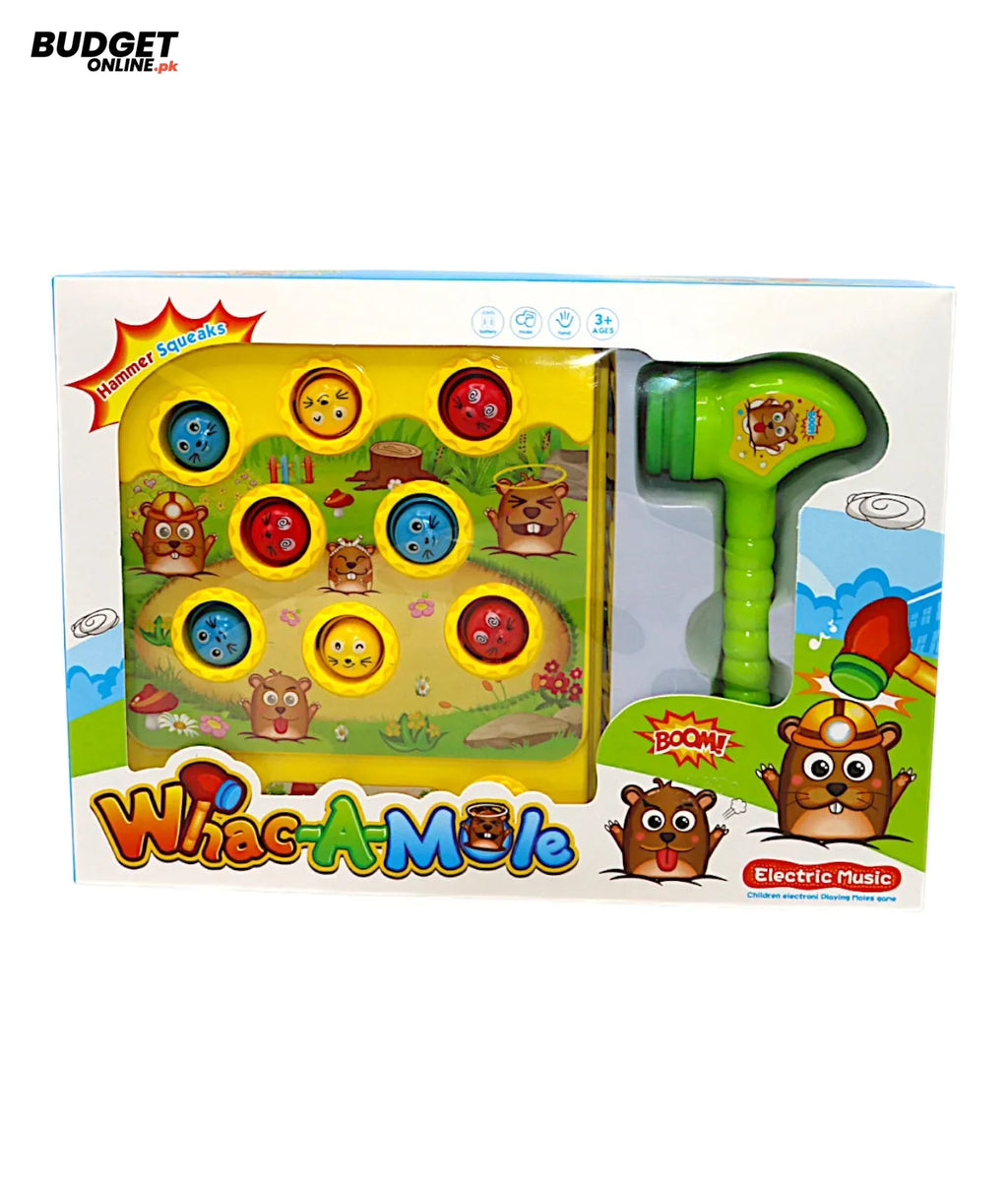 Musical Whack-A-Mole Hammer Game