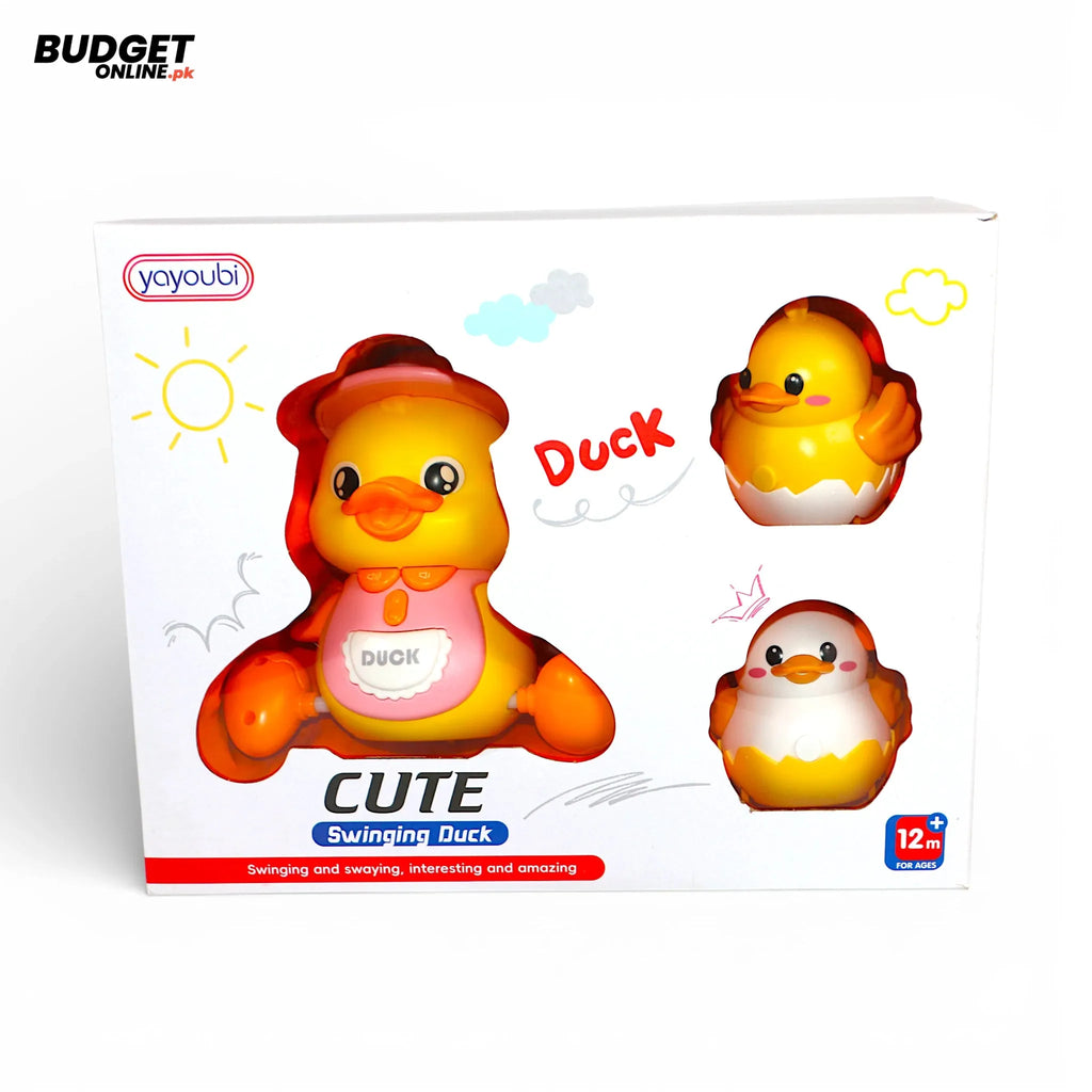 Musical Magnetic Swinging Duck With Ducklings