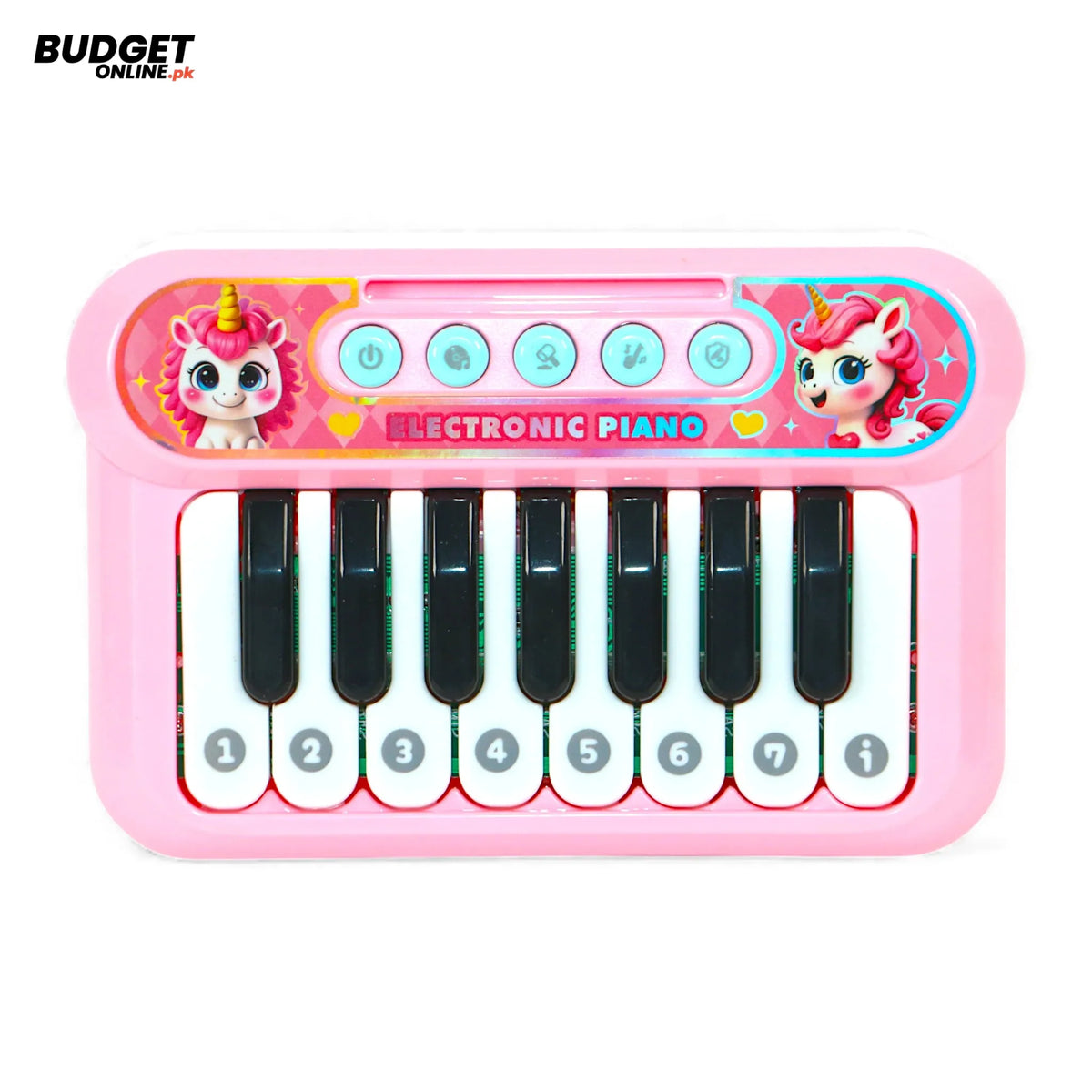 15-Key Character Electronic Piano Toy
