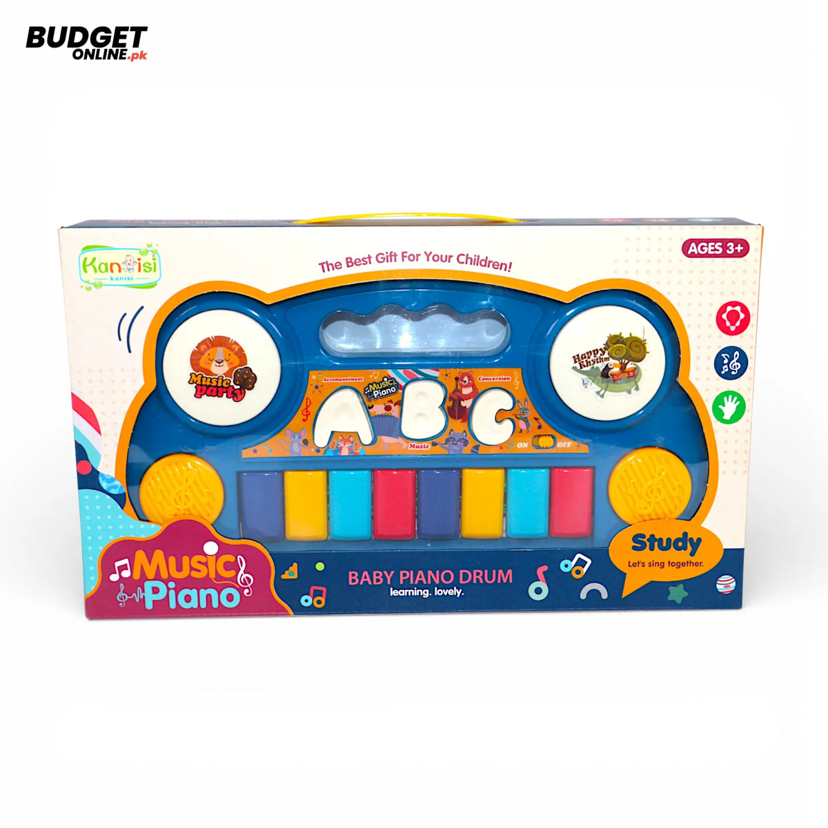 Musical Baby Piano With Lights