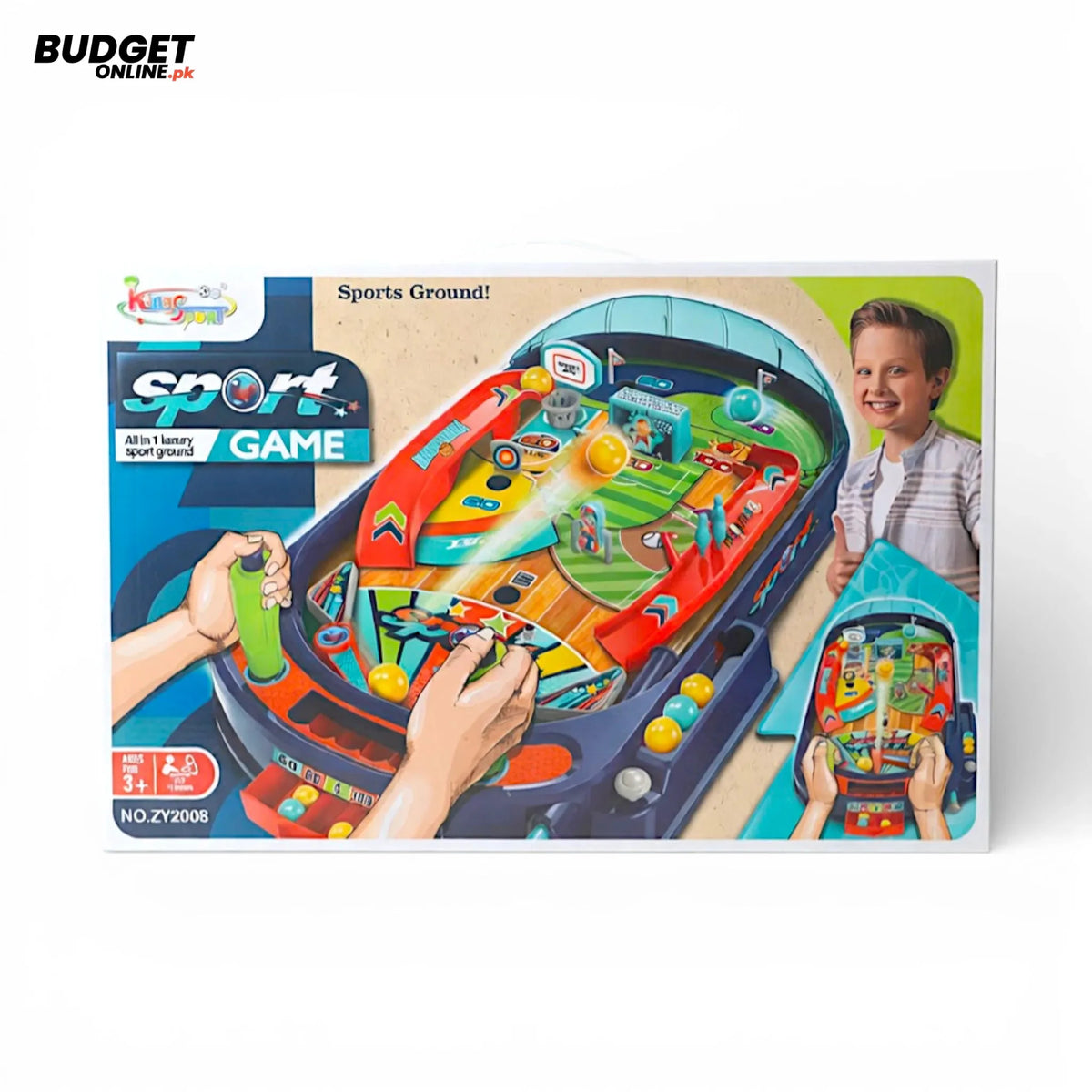 Musical Multi-Sports Pinball Game