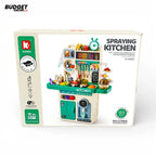 93-Piece Musical Spraying Kitchen Play Set