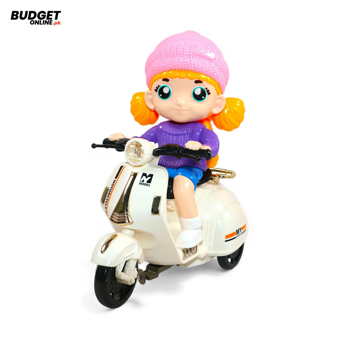 Musical Stunt Vespa Toy With Lights