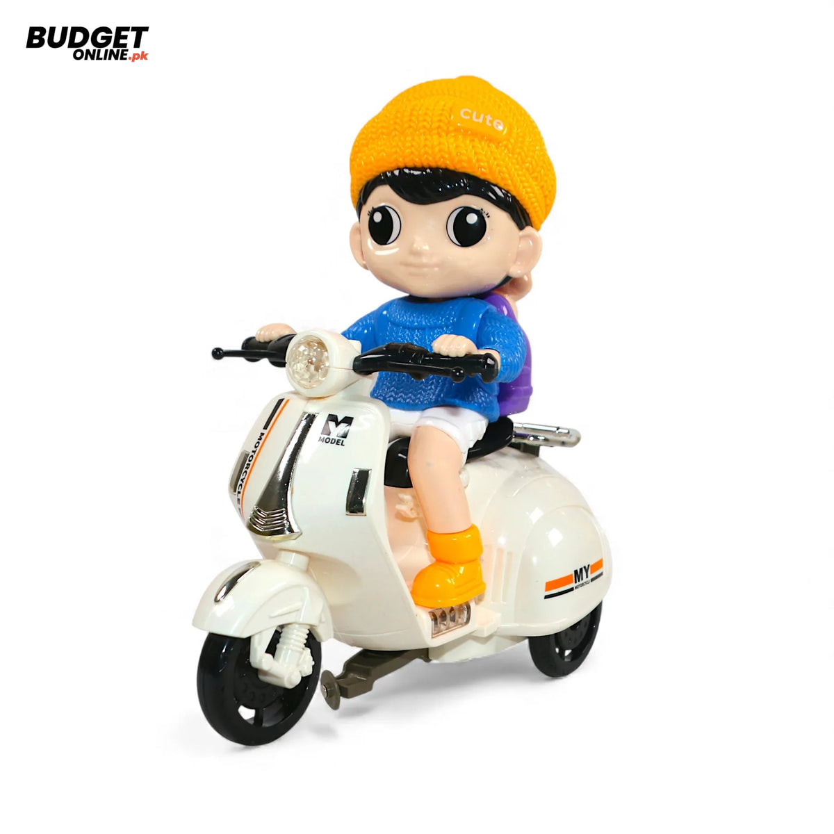 Musical Stunt Vespa Toy With Lights