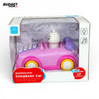Musical Rabbit Telephone Car Toy