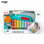 Musical Whale Xylophone Toy With 8 Keys