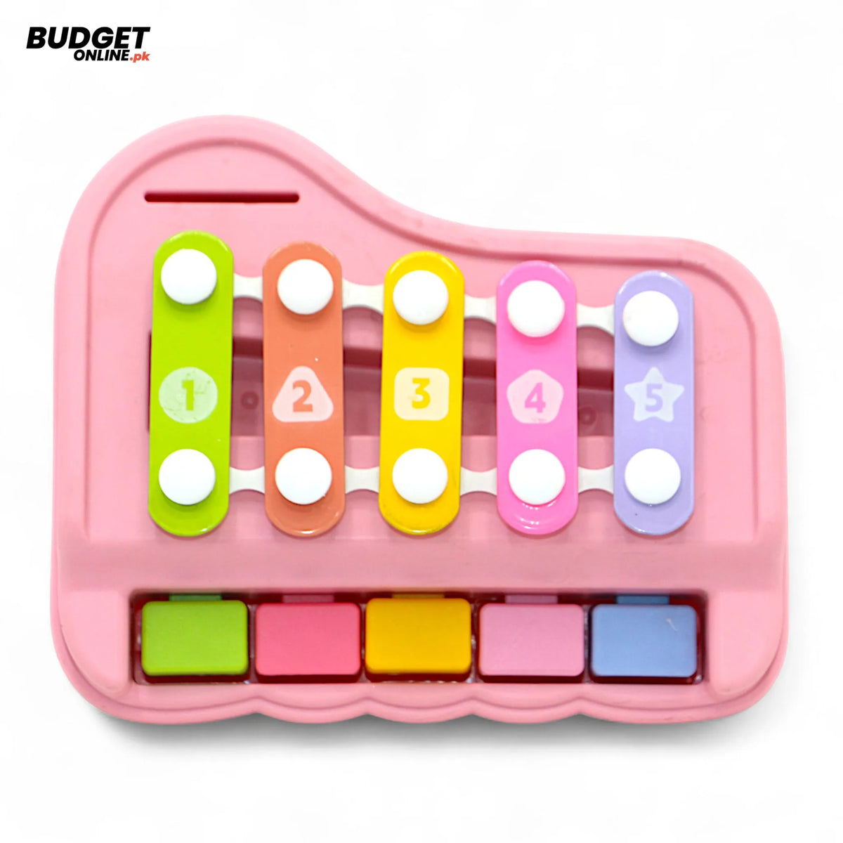 5-Key 2-in-1 Musical Xylophone Piano Toy