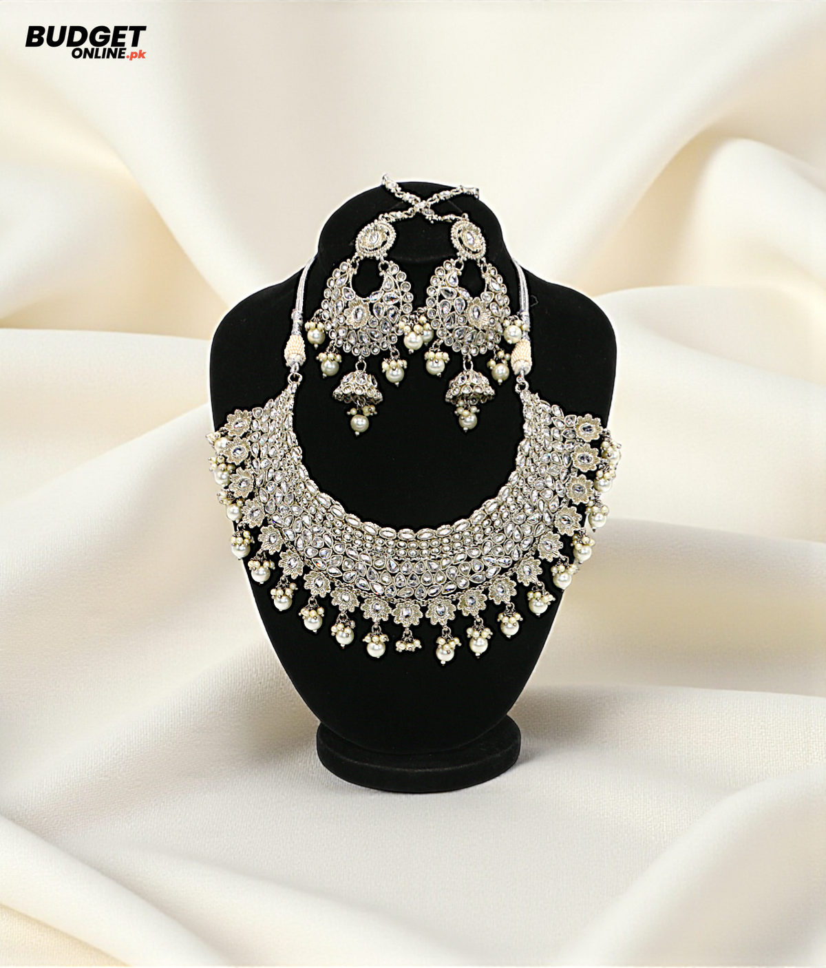 Vintage Silver Bridal Jewellery Set
