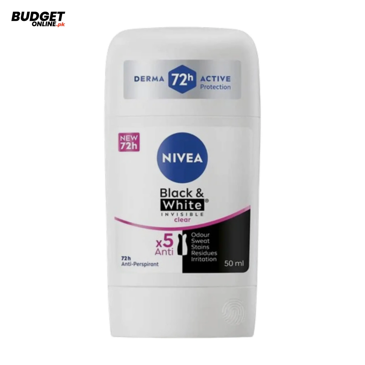 Nivea Black & White Invisible Clear Women’s Roll-On 50ml