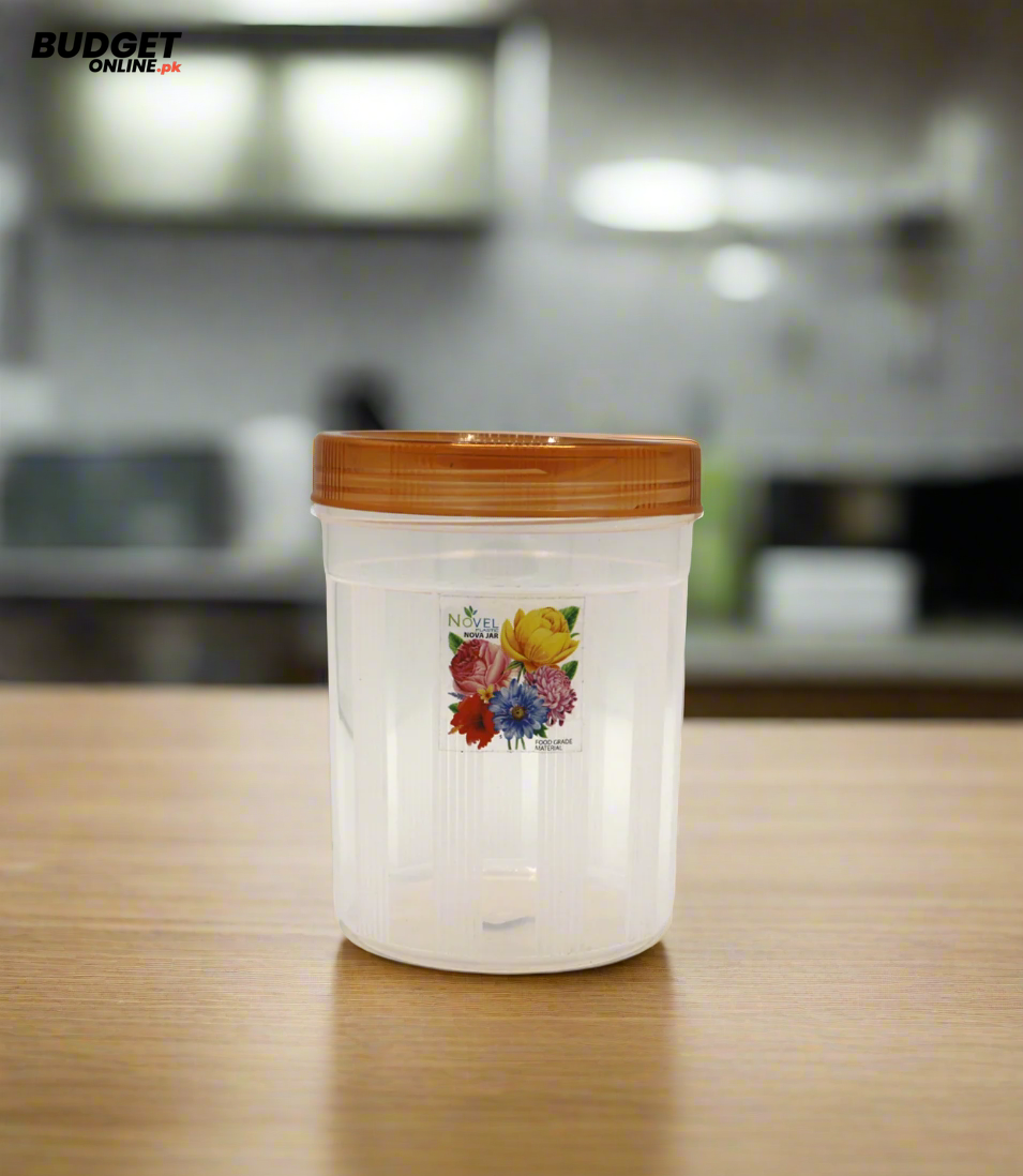 Novel Floral Storage Jar 1.75L