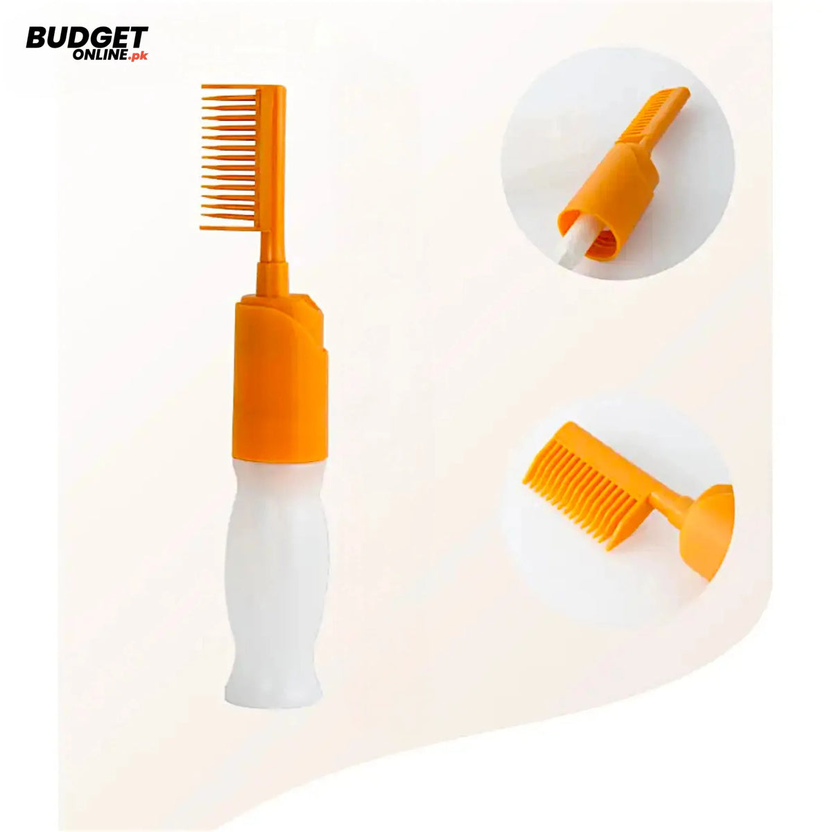 Hair Oil Applicator Bottle With Comb