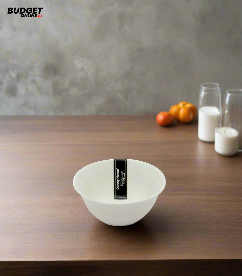 White Chutney Serving Bowl