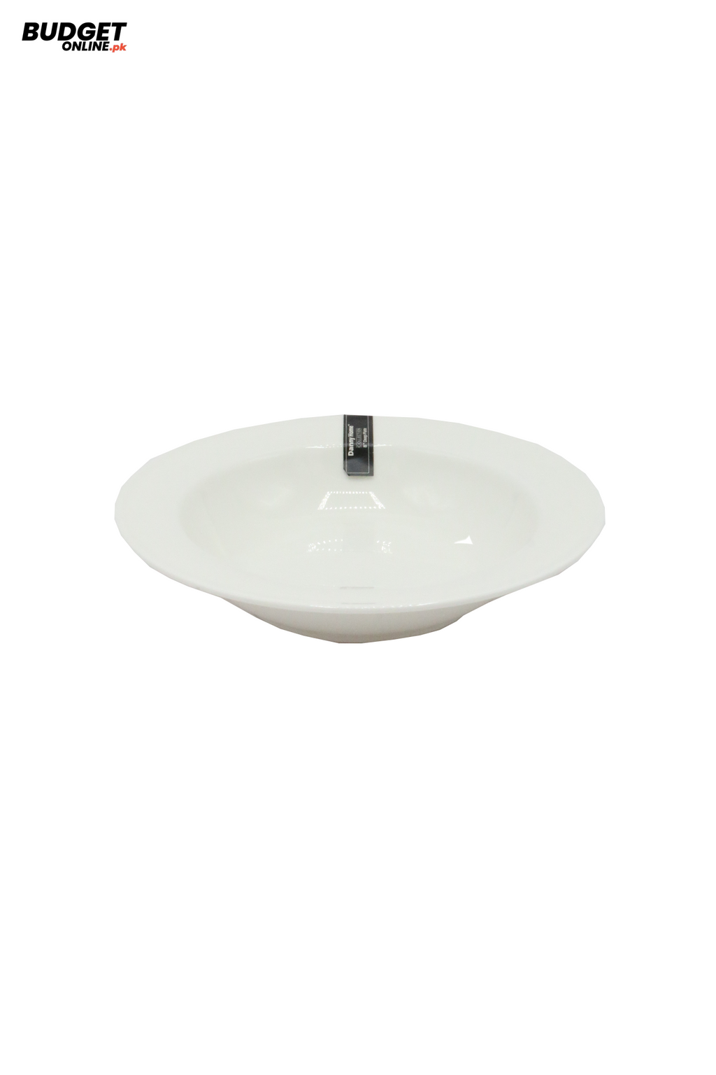 White Ceramic Plate 8 Inch