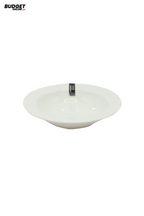 White Ceramic Plate 8 Inch