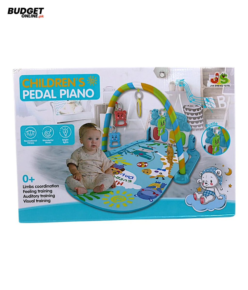 Baby Pedal Piano Play Gym With Activity Mat