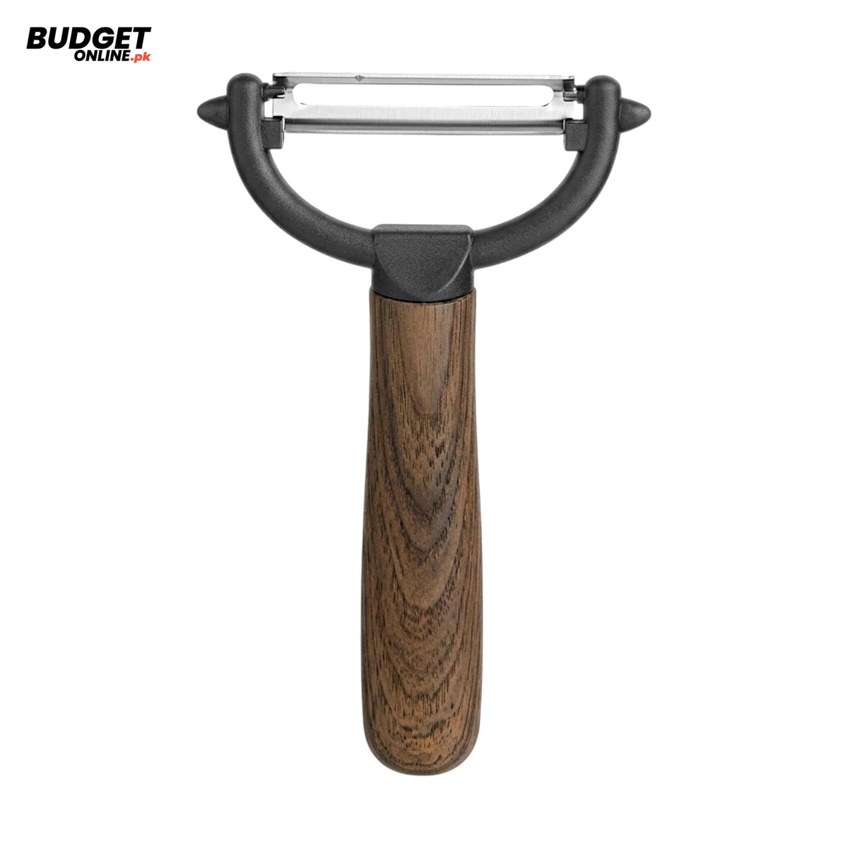 Wood-Handle Kitchen Vegetable Peeler