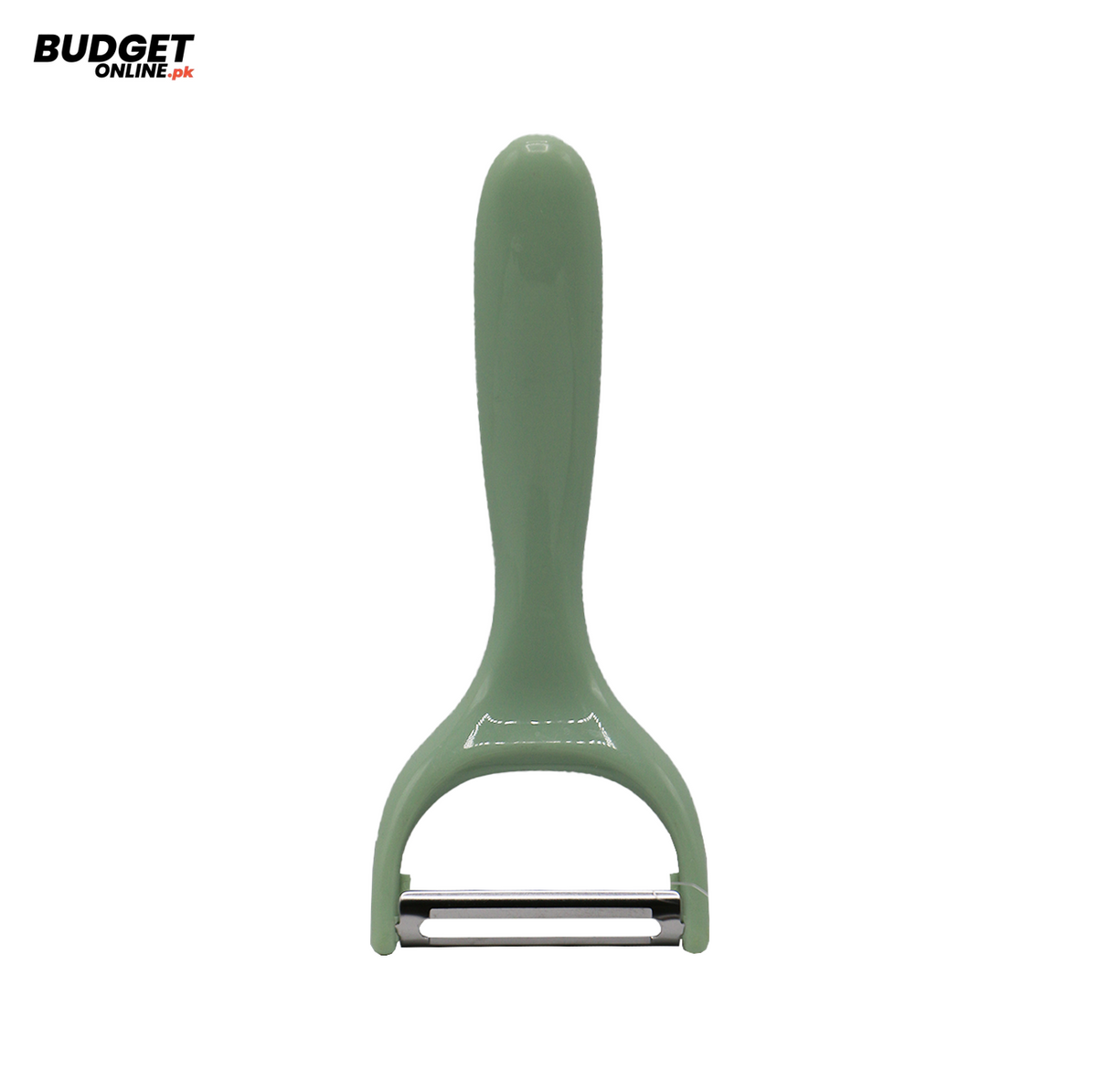 Green Vegetable Peeler With Metal Blade