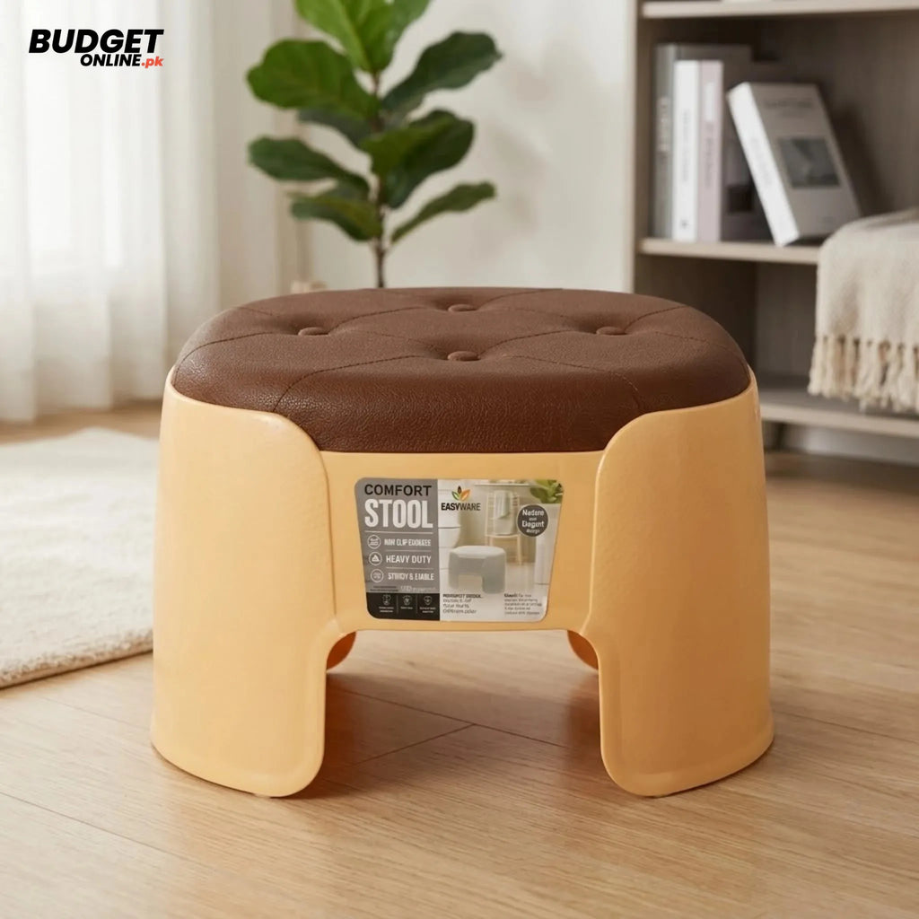 Small Plastic Comfort Bath Stool