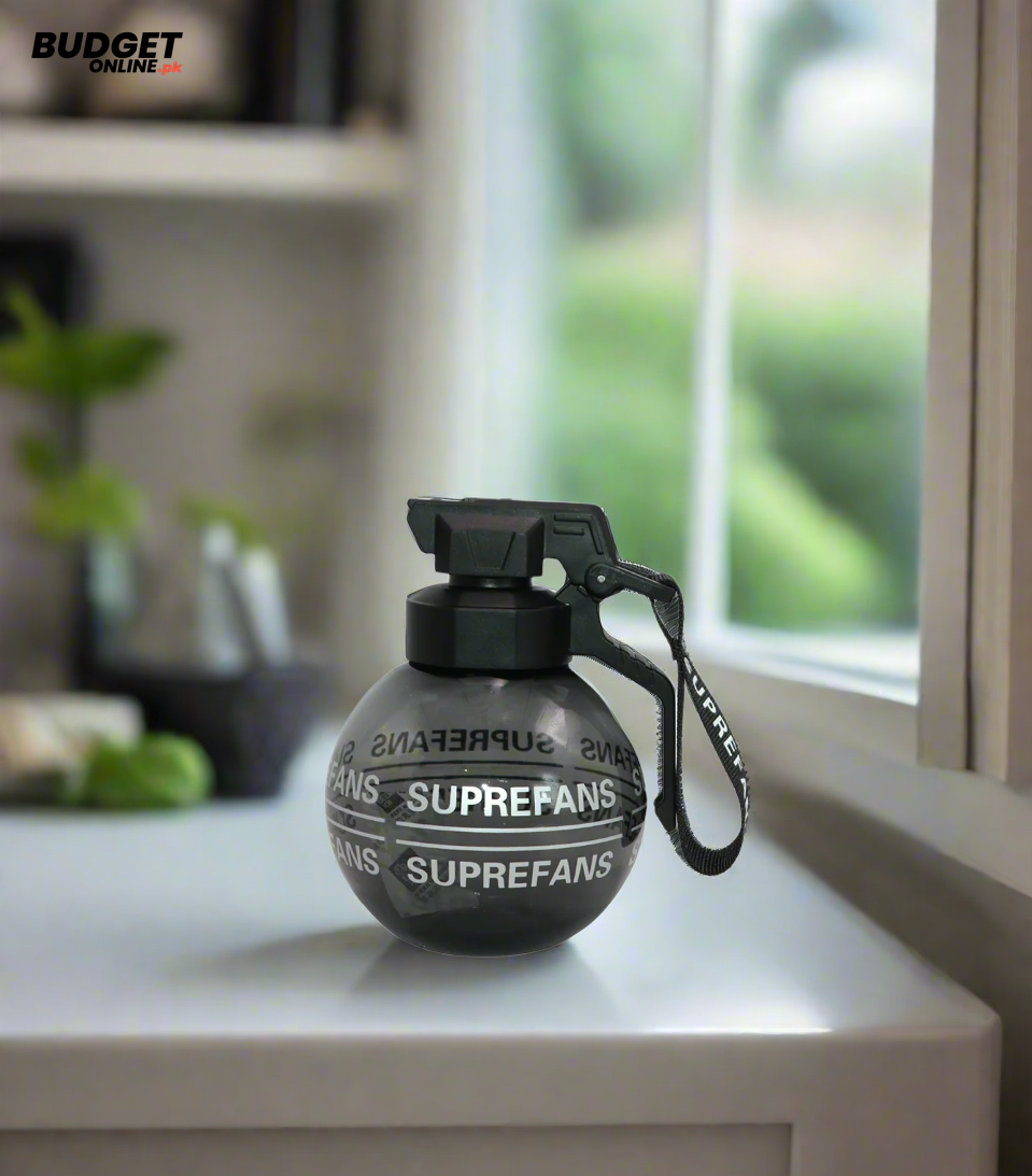 Suprefans Bomb-Shaped Water Bottle 520ml