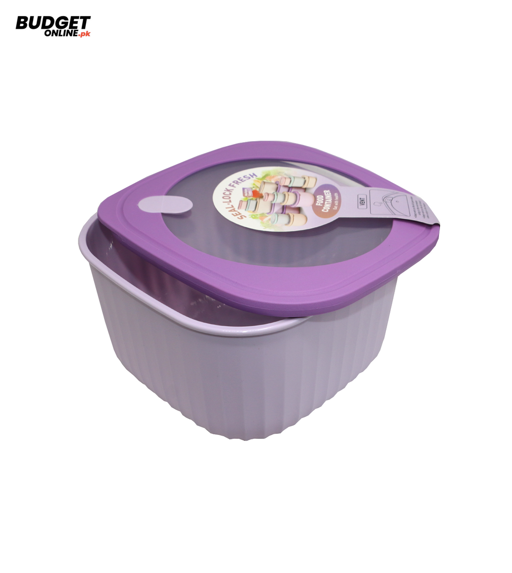 4-Piece Square Plastic Storage Box Set