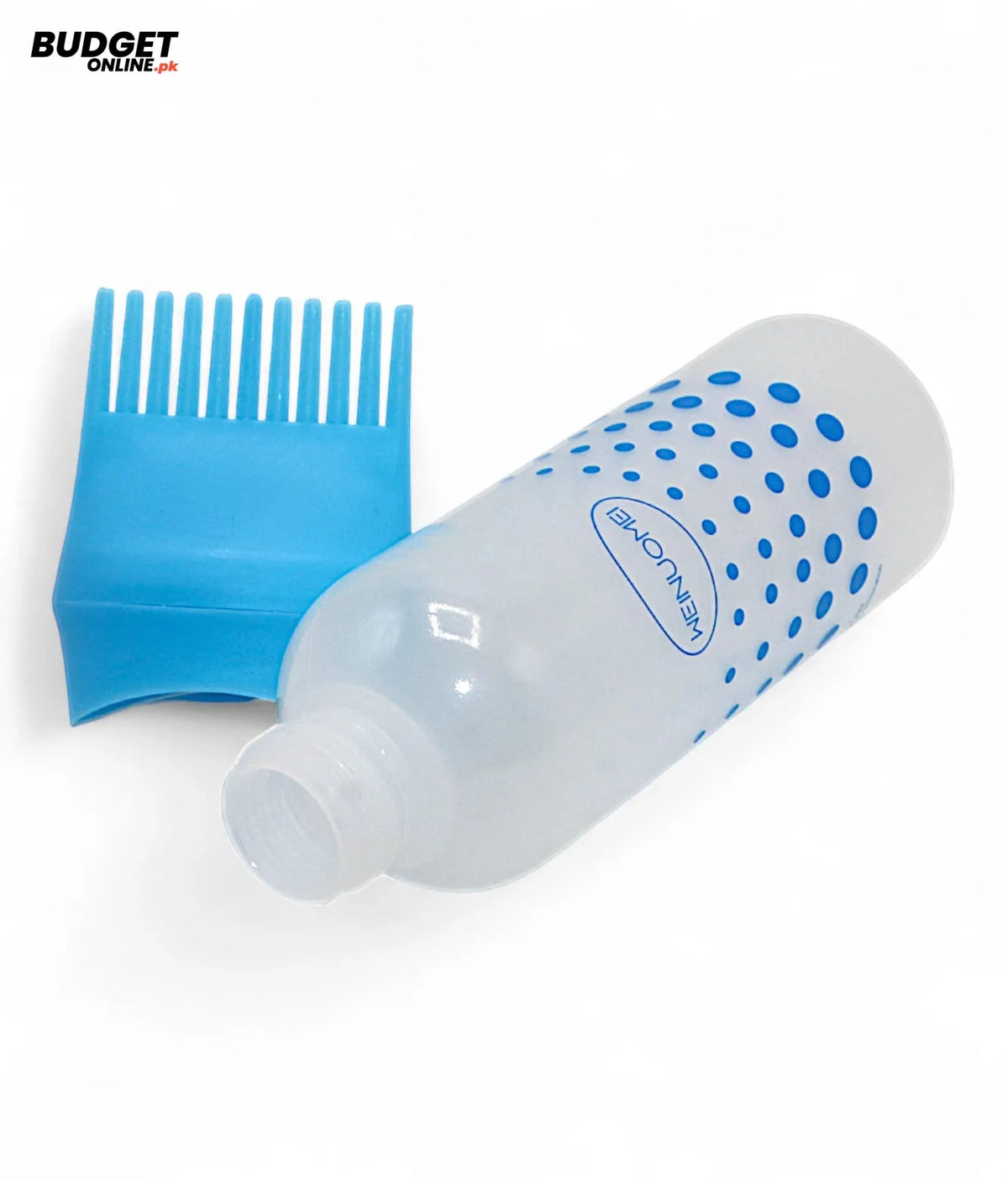 Plastic Hair Oil Comb Applicator Bottle