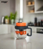 880ml Plastic Detox Mug With Straw