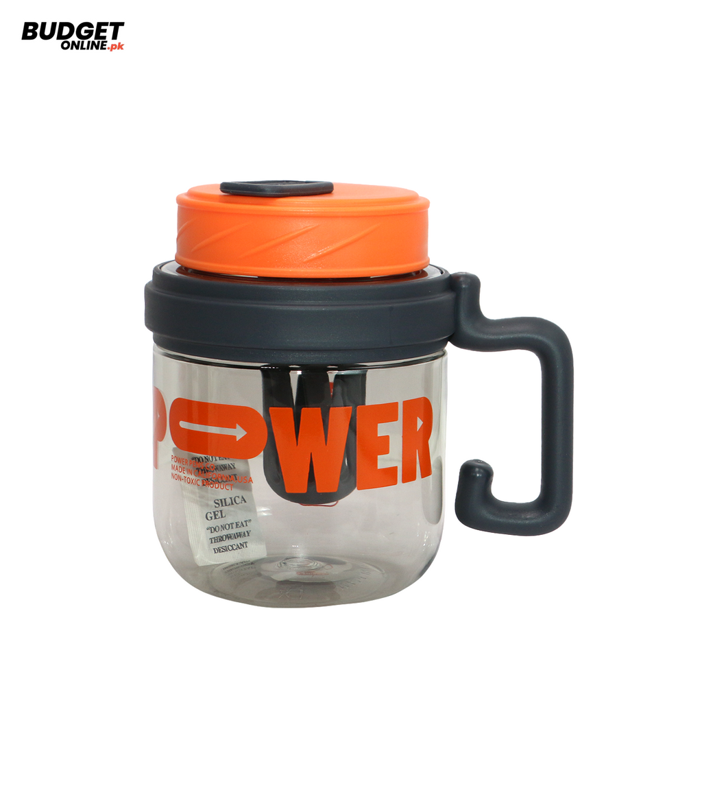 880ml Plastic Detox Mug With Straw