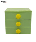 3-Tier Plastic Drawer Organizer