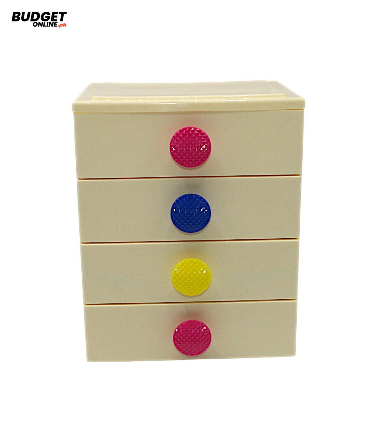 4-Drawer Plastic Storage Organizer