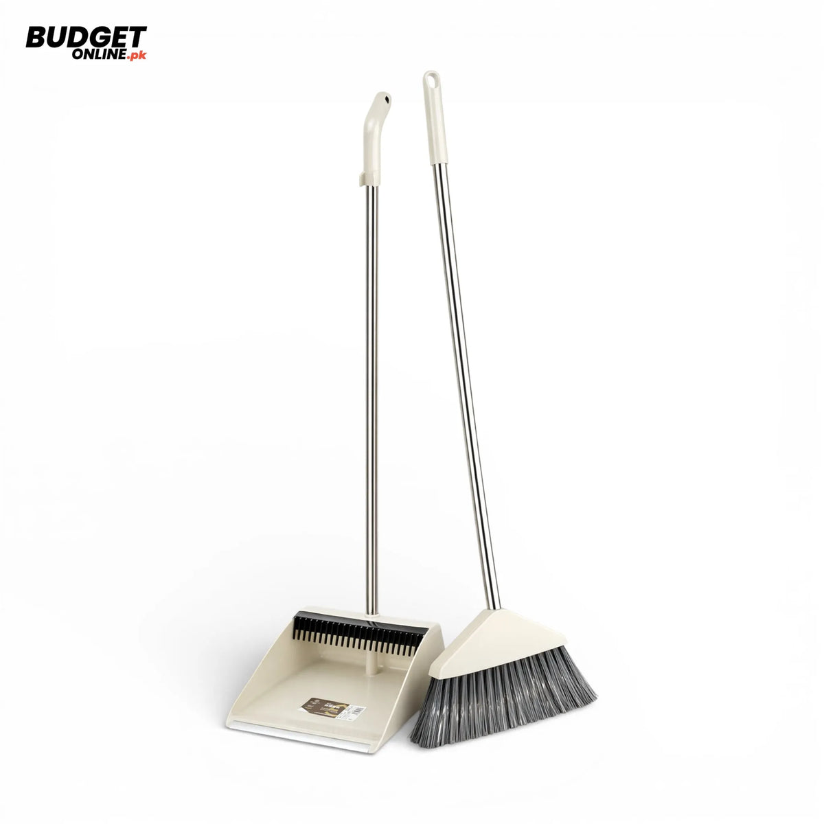 Long Handle Dustpan And Broom Set
