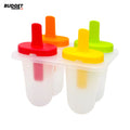4-Piece Plastic Kulfi Mould Set