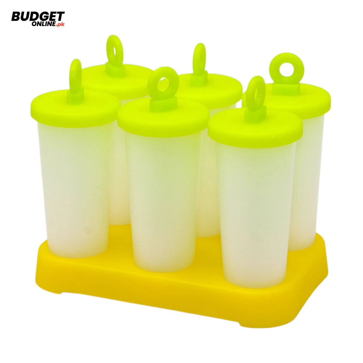 6-Piece Plastic Kulfi Mould Set