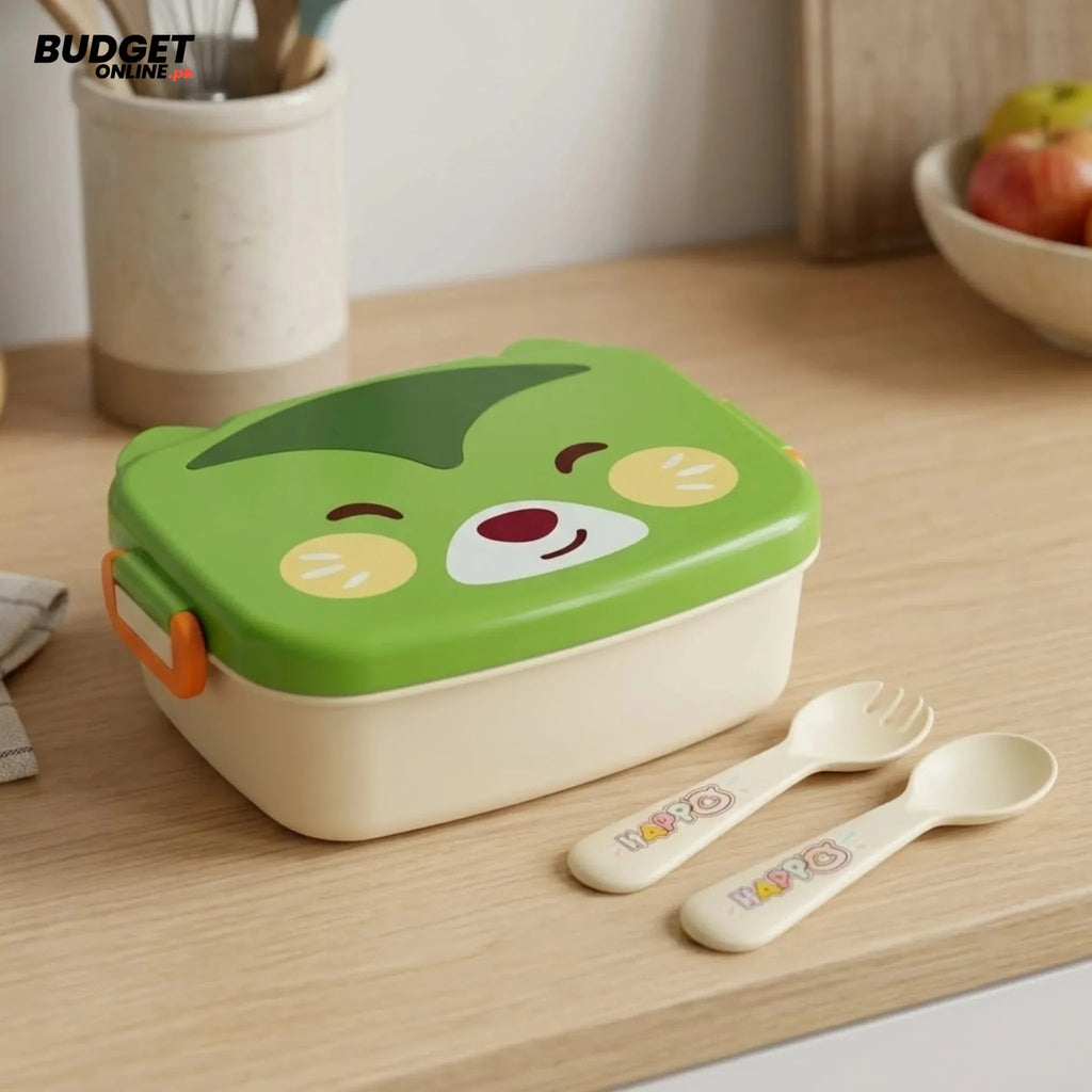 750ml Animal Print Plastic Lunch Box