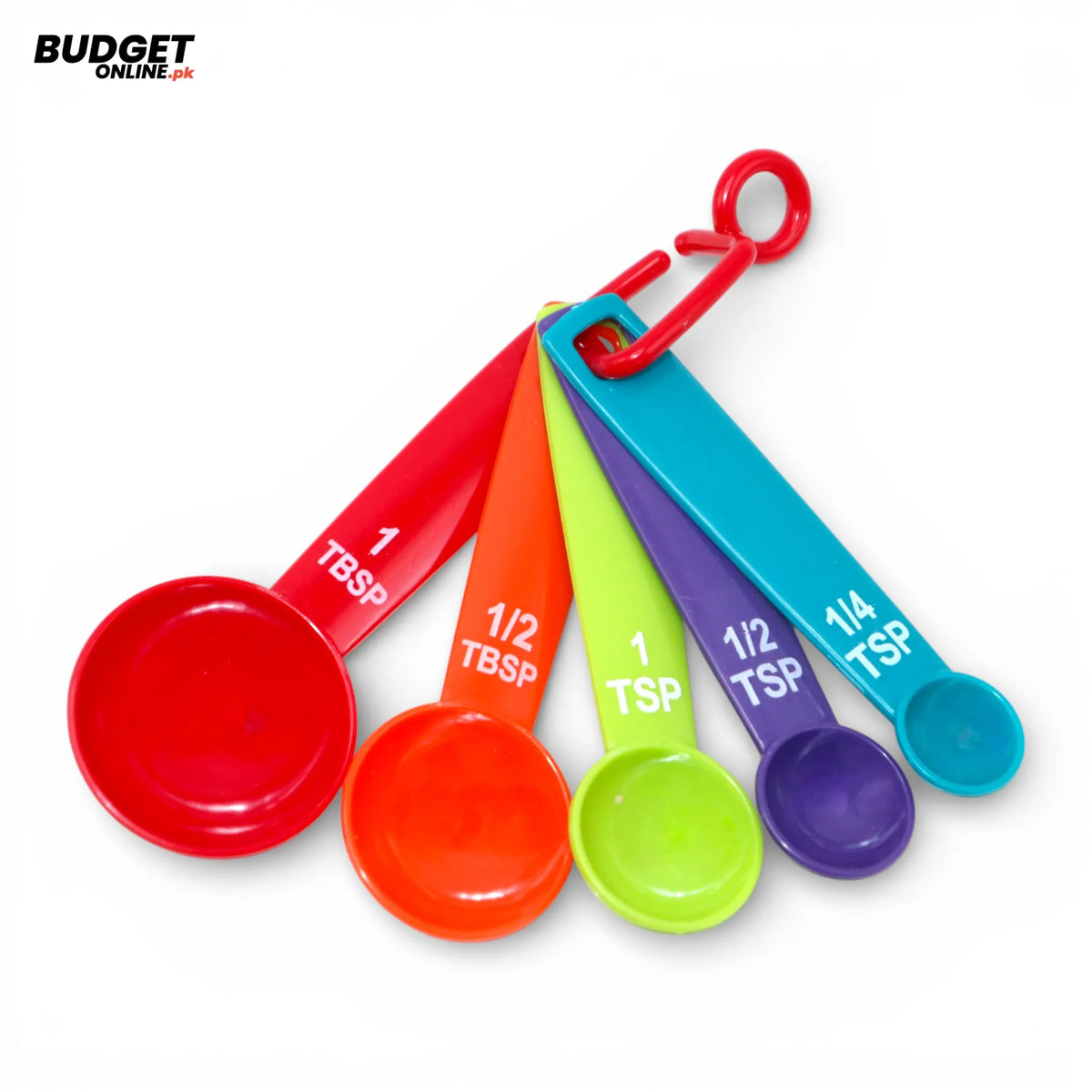 5-Piece Plastic Measuring Spoon Set