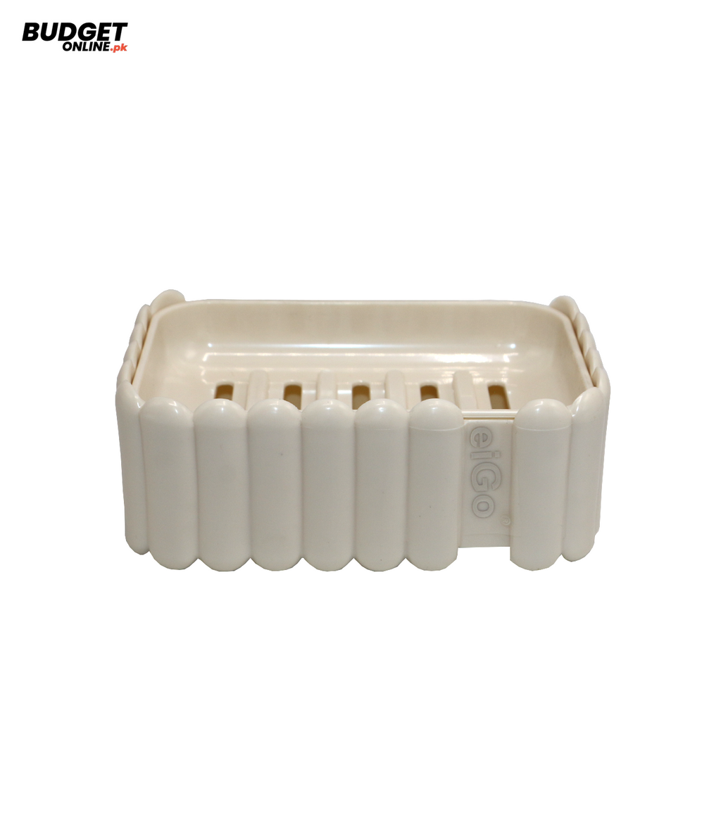 Plastic Soap Dish With Drainage Slots