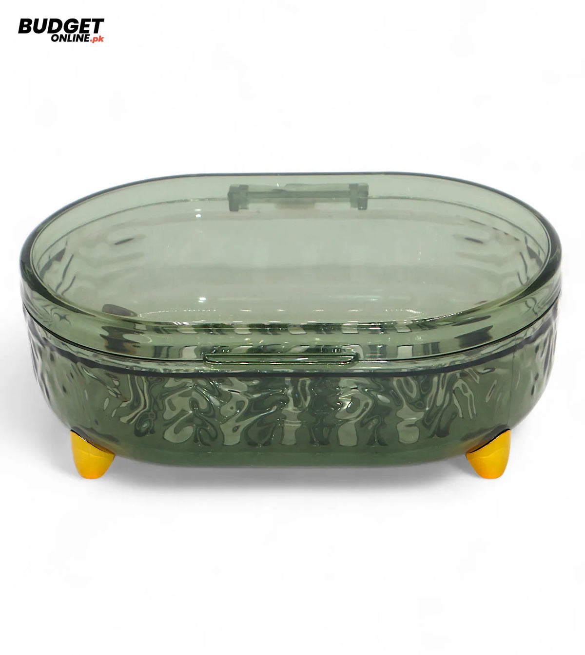 Lidded Plastic Soap Dish